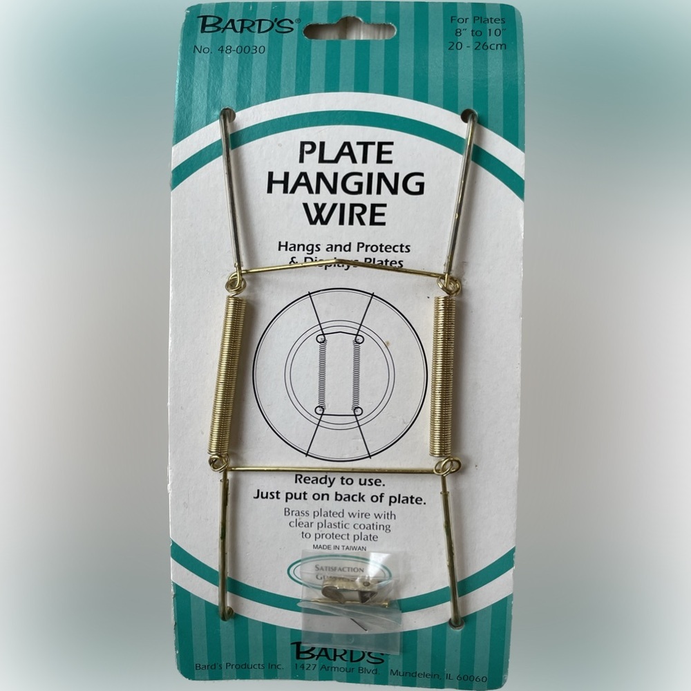 Bard’s Plate Hanging Wire for 8 to 10 Inches